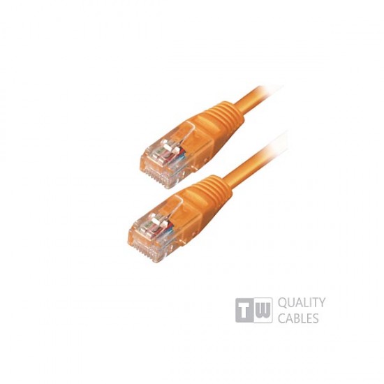 UTP CAT-5 0,5m ORANGE