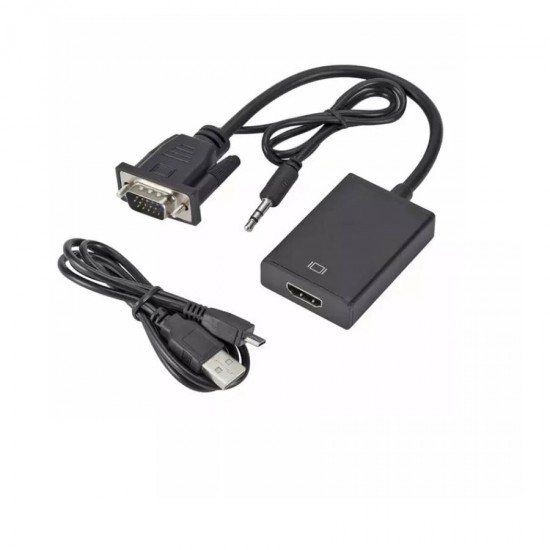 Adaptor VGA σε HDMI w/Audio USB16308