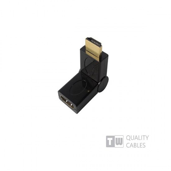 HDMI Male To HDMI Female Γωνία 180Μοιρών