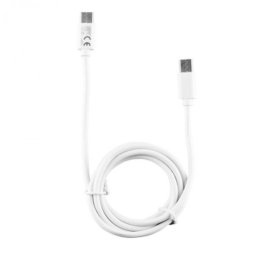 Καλώδιο Type C Long σε USB-C Type C Long 4.0A Φόρτισης - Data 1m Λευκό LCC01 Lime