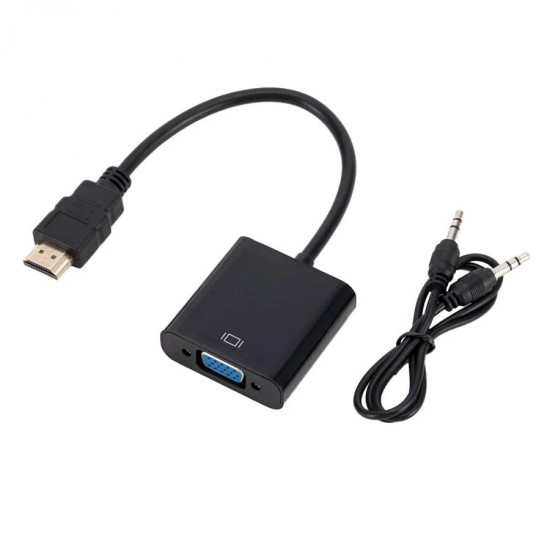 Adaptor HDMI Male σε VGA Female w/Audio HV16889