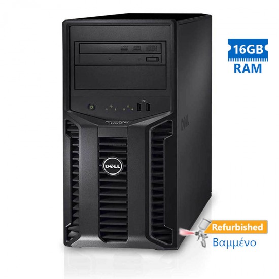 Dell PowerEdge T110 Tower X3430/16GB DDR3/1TB/DVD/SBS08STD/Refurbished Server