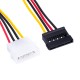 Καλώδιο Sata Molex 4Pin M/F 20cm