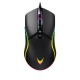 Varr RGB Gaming mouse1000/1600/3200/6400Dpi Μαύρο VGMB03