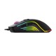 Varr RGB Gaming mouse1000/1600/3200/6400Dpi Μαύρο VGMB03