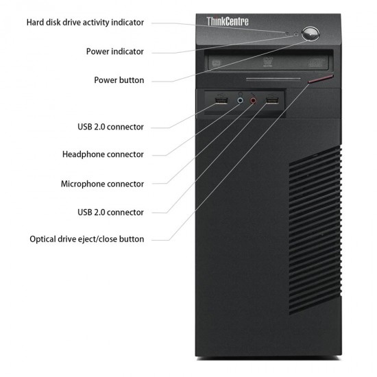 Lenovo M73 Tower i3-4150/4GB DDR3/250GB/DVD/7P Grade A+ Refurbished PC