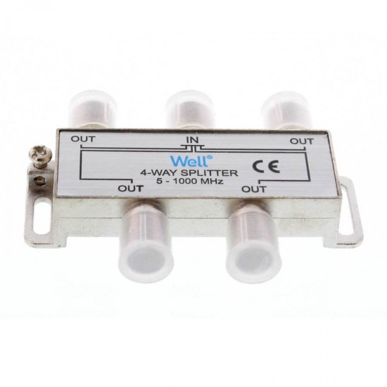 Διακλαδωτής 1 Προς 4 CATV 4 (1.000hz) SPLT-FC/4-WL