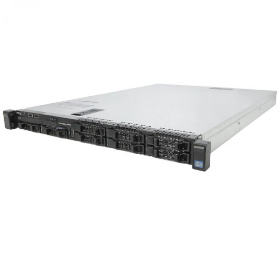 Refurbished Server Dell Poweredge R420 R1U E5-2430(6-cores)/16GB DDR3/2x146GB 15K/8xSFF/1xPSU/No ODD